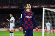 Antoine Griezmann has had a frustrating debut season with Barcelona.